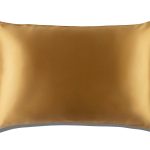 Slip Pure Silk Pillowcase Queen Size Gold.