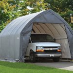 ShelterLogic Garage-In-A-Box Peak Style for SUV/Truck, Gray
