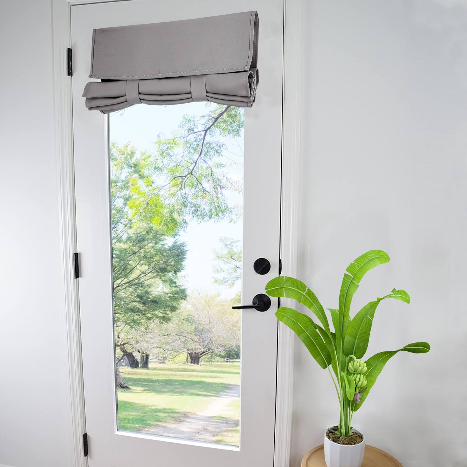 230c487643adbe1187d58ff2288c88a08cf9514044c2a7d1c54eb49a527d283b.jpg WdFour Door Curtains for Door Window, French Door Curtains for Privacy, Easy Installed Tricia Door Panels,Front Door Sidelight C - Image 1