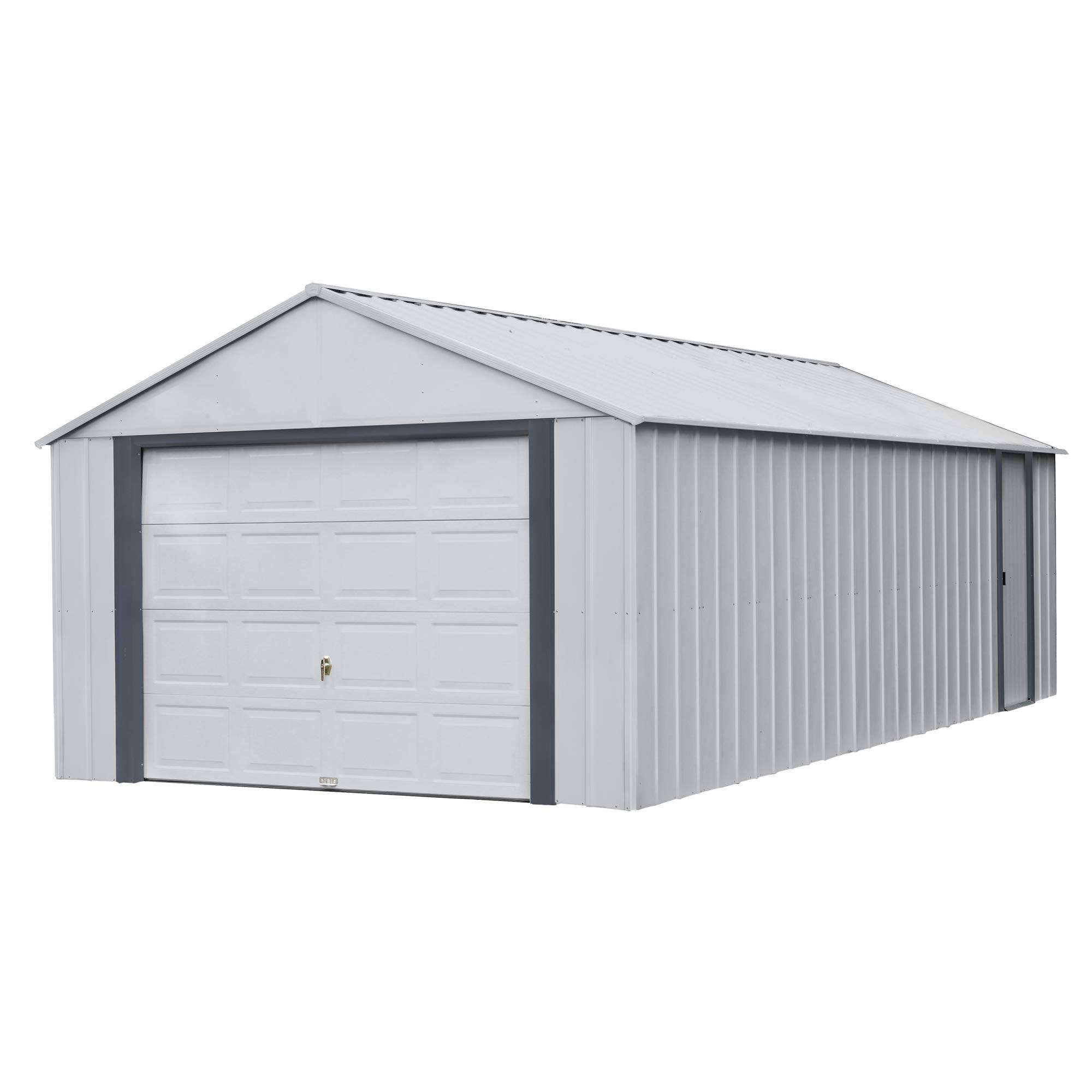 230e21ddec2e1fb5330c5f53930198a1ae99e34480e243808efe8611ff9d5cd4.jpg Arrow Shed Murryhill Steel Storage Garage - Image 1