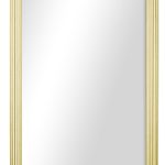 Mainstays 13x49 Full-Length Rectangular Gold Mirror, Size: 13 x 49