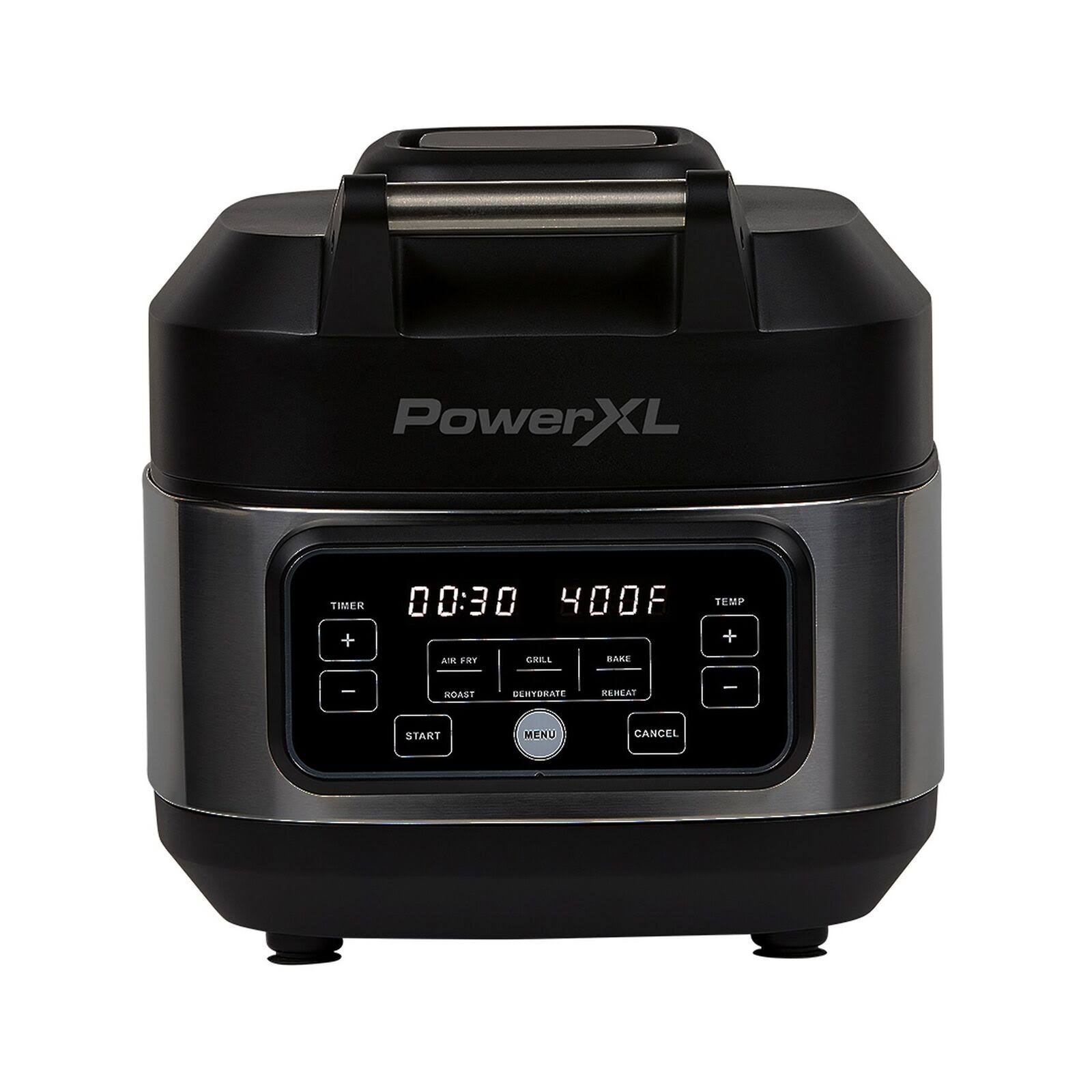 2349aa2ec0998dc89a1987def1528abfbda4b9e51b8ebfb1328b5731c4d94db2.jpg PowerXL Grill Air Fryer Home - Black - 5.5 qt - Image 1
