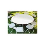 Kwik Covers 60" Round Orange Table Cover