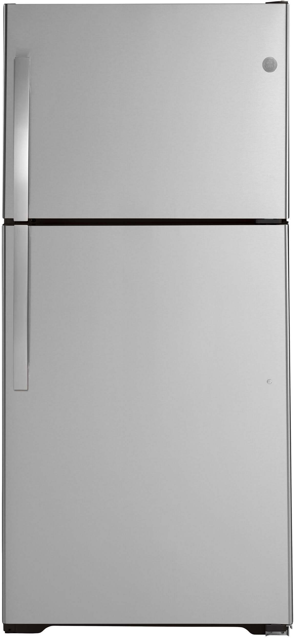 GE GTS19KYNRFS 19.2 Cu. ft. Stainless Top-Freezer Refrigerator