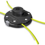 Tecomec Universal Mount Fixed-Line Trimmer Head for Ryobi Stihl Husqvarna Echo