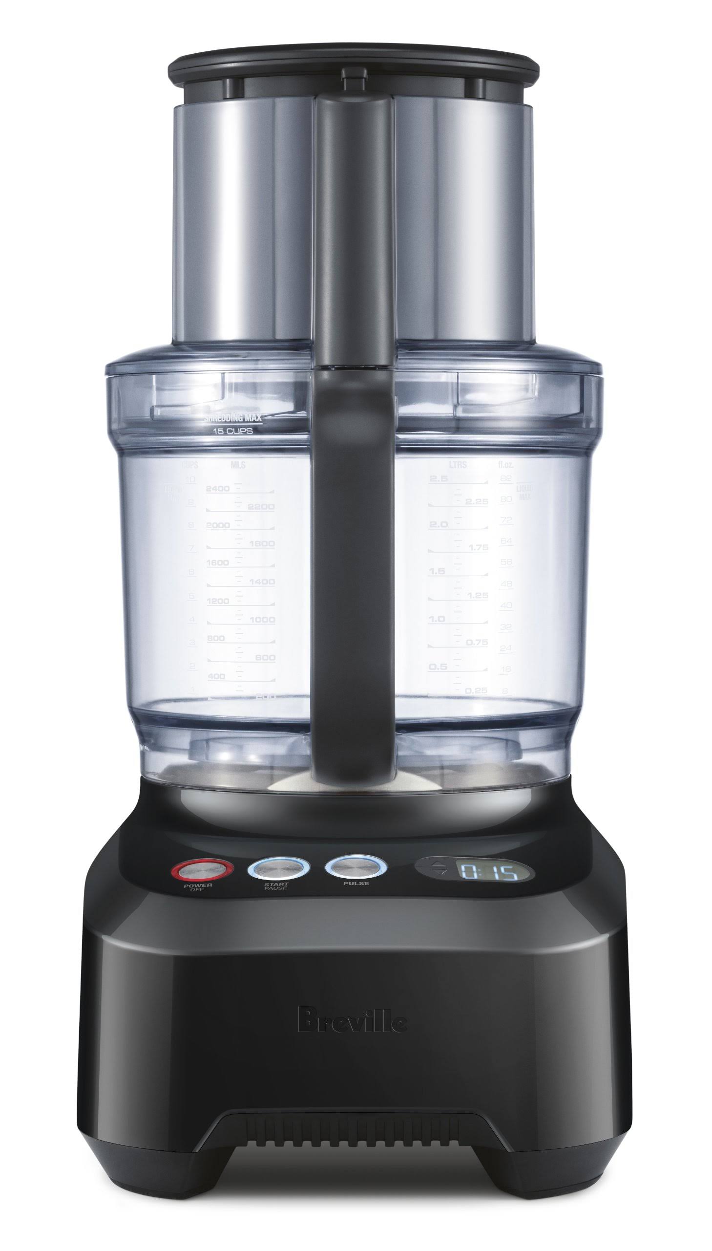 23af6d3efec4146f8221aaf38ffcbb1010bae342622c34e2c7267317336f6aa1.jpg Breville Sous Chef Food Processor - Black Sesame - Image 1
