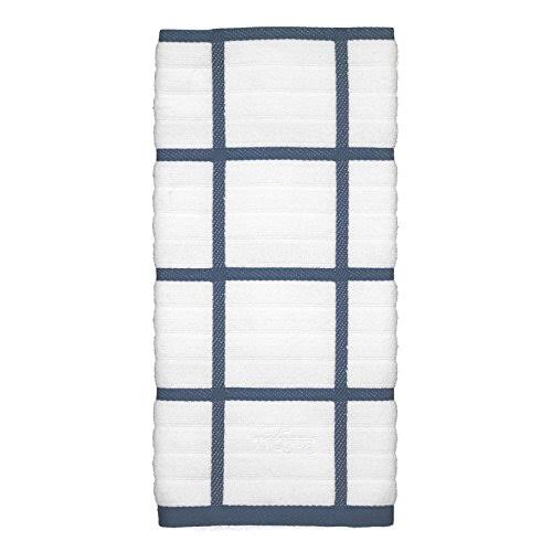 23b63565929add37012ec588ef6dcb4b3d22d4b8d80e041574cc4eae21f77bef.jpg All-Clad Textiles 100-percent Cotton Checked Kitchen Towel, Cornflower - Image 1