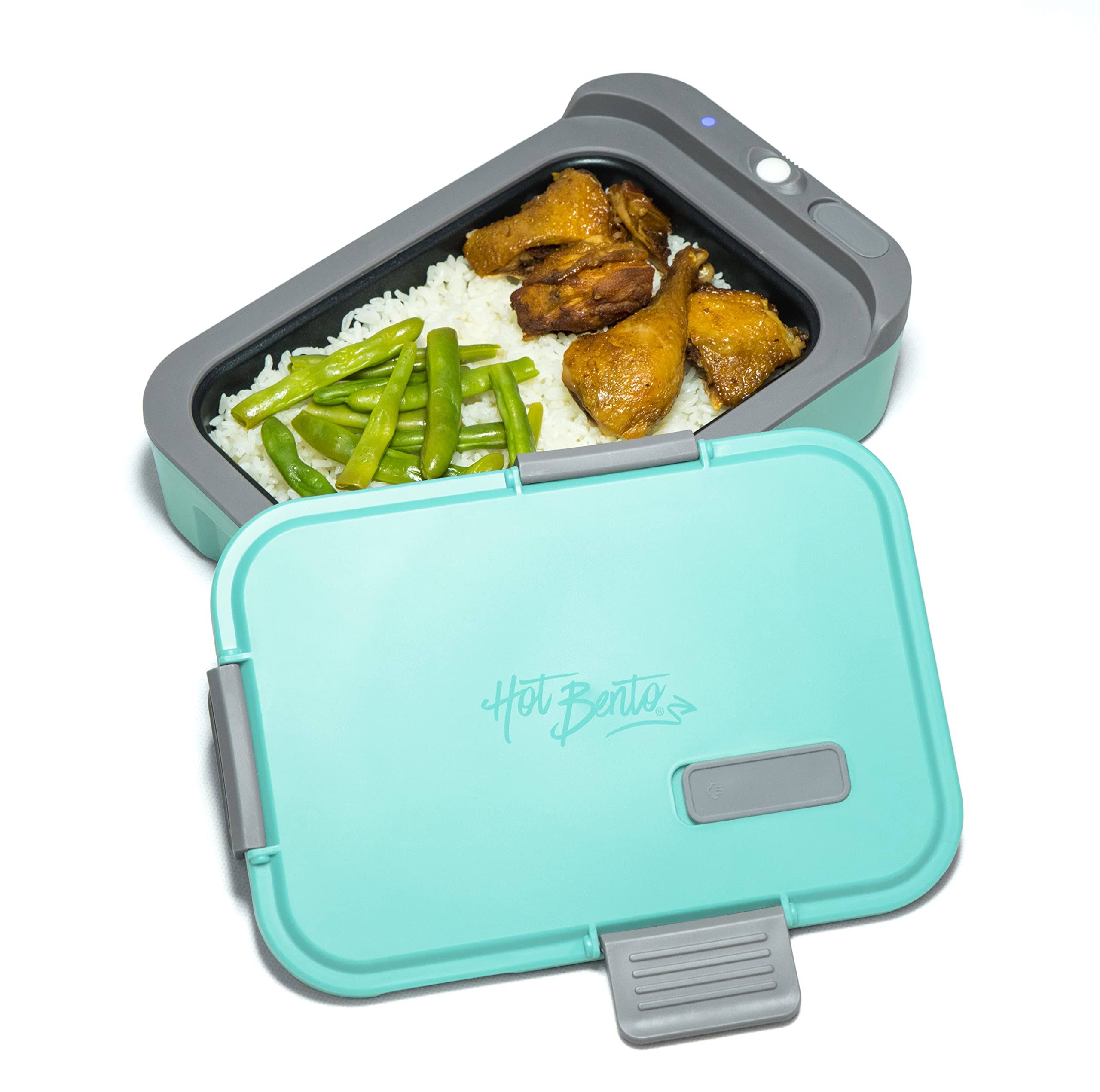 240c912fd498f4f6ef9ce46184827cdd06fa3125a7d6b451597ada654597672f.jpg Hot Bento ÿ Self Heated Lunch Box and Food Warmer ÿ Battery Powered, Portable, Cordless, Hot Meals for Office, Travel, Jobsite, Picnics, Outdoor - Image 1