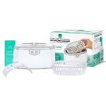 Gem Glow Clean + Care Ultrasonic Cleaning Machine for Jewelry and Watches, with Timer
