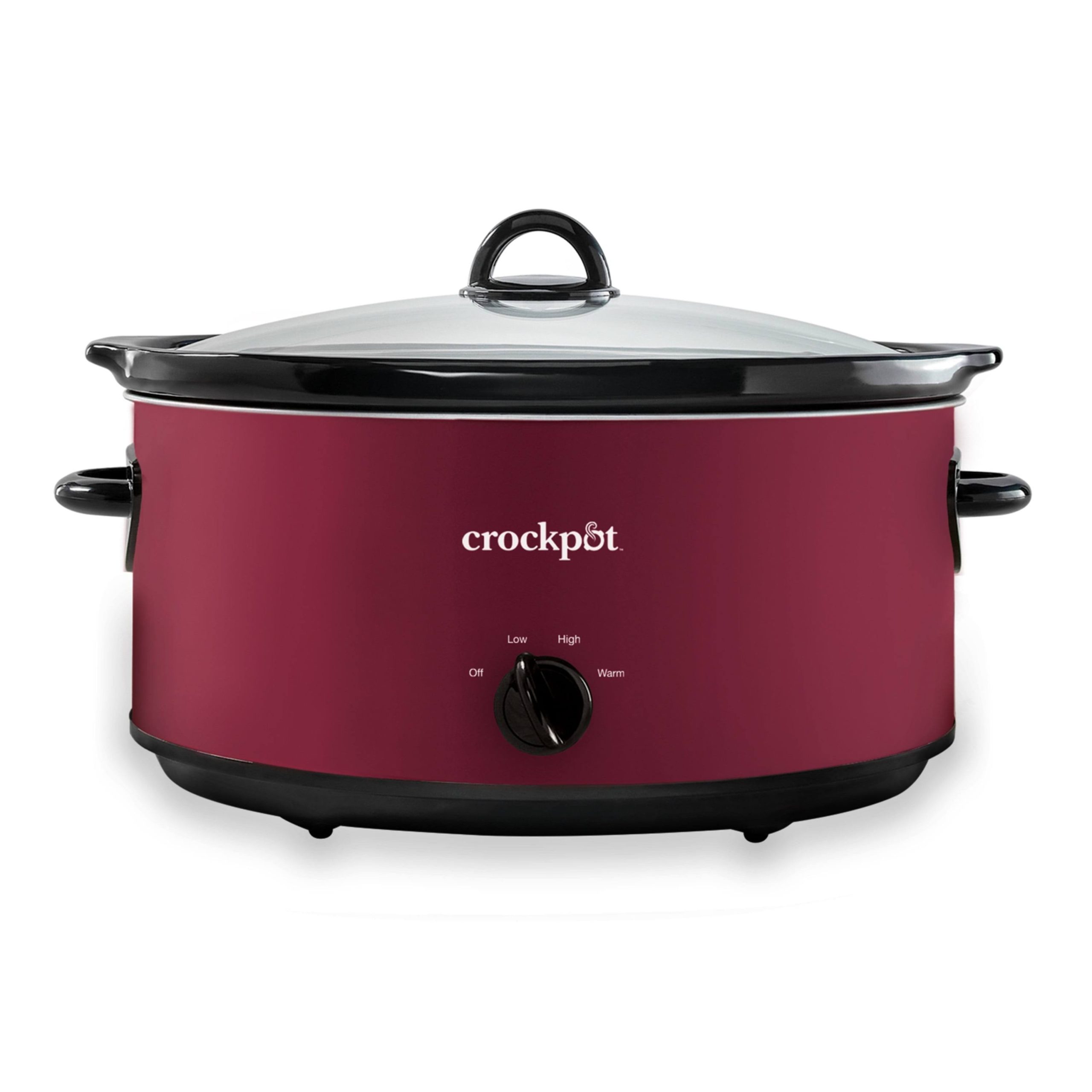 243c2271a08e9df37a3adecf452aa448e8afaf7420b97ca90840c91a99f341b7.jpg Crock-pot 8-Quart Manual Slow Cooker, Rhubarb - Image 1