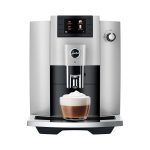 Jura E6 Automatic Coffee Machine - Platinum