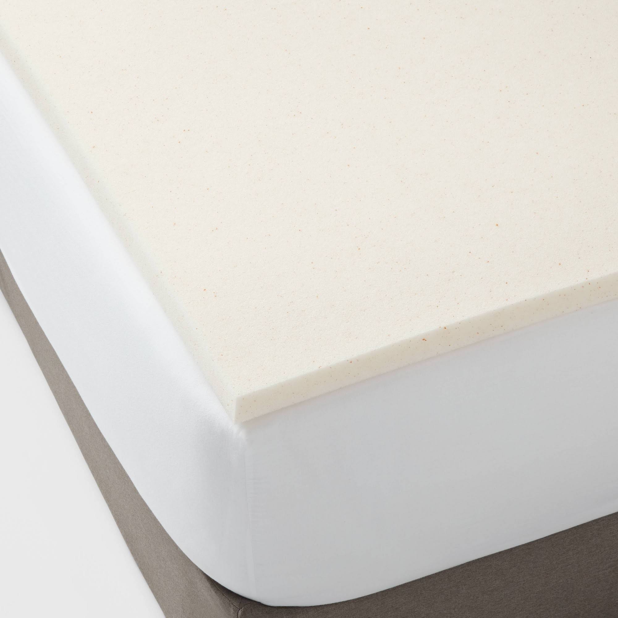244eb5afe716a0bbfd5c688652364e22ee905f6188de9572e8d649e9d41d61a7.jpg Twin Memory Foam 1.5" Mattress Topper - Threshold - Image 1
