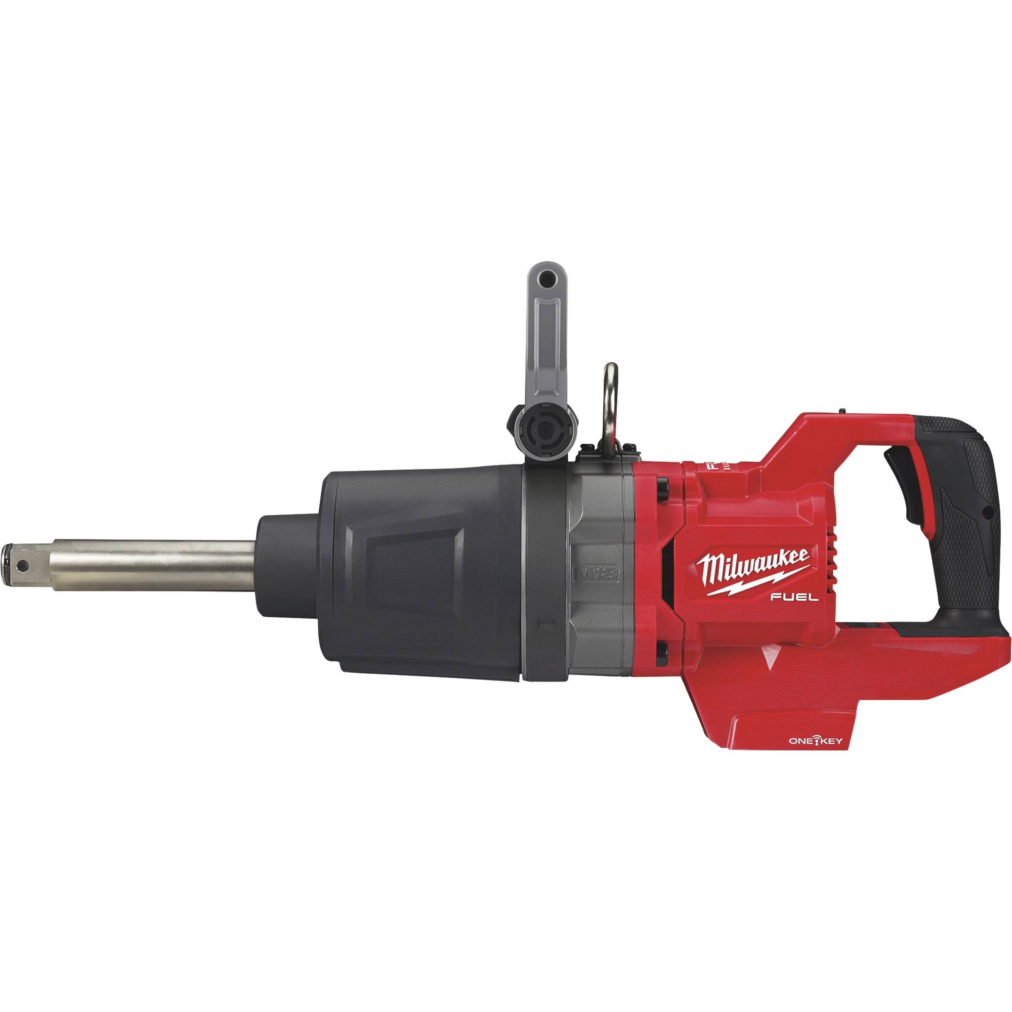 2469cb2335eedae45042e3c4e9ba341c5616efce31bc3c36de672c903c5de6f3.jpg Milwaukee 2869-20 M18 Fuel 1 in. D-Handle Ext. Anvil High Torque Impact Wrench - Image 1