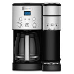 Cuisinart Coffee Center Coffeemaker & Brewer, Programmable, Single Serve, 2-in-1, 12 Cup Capacity