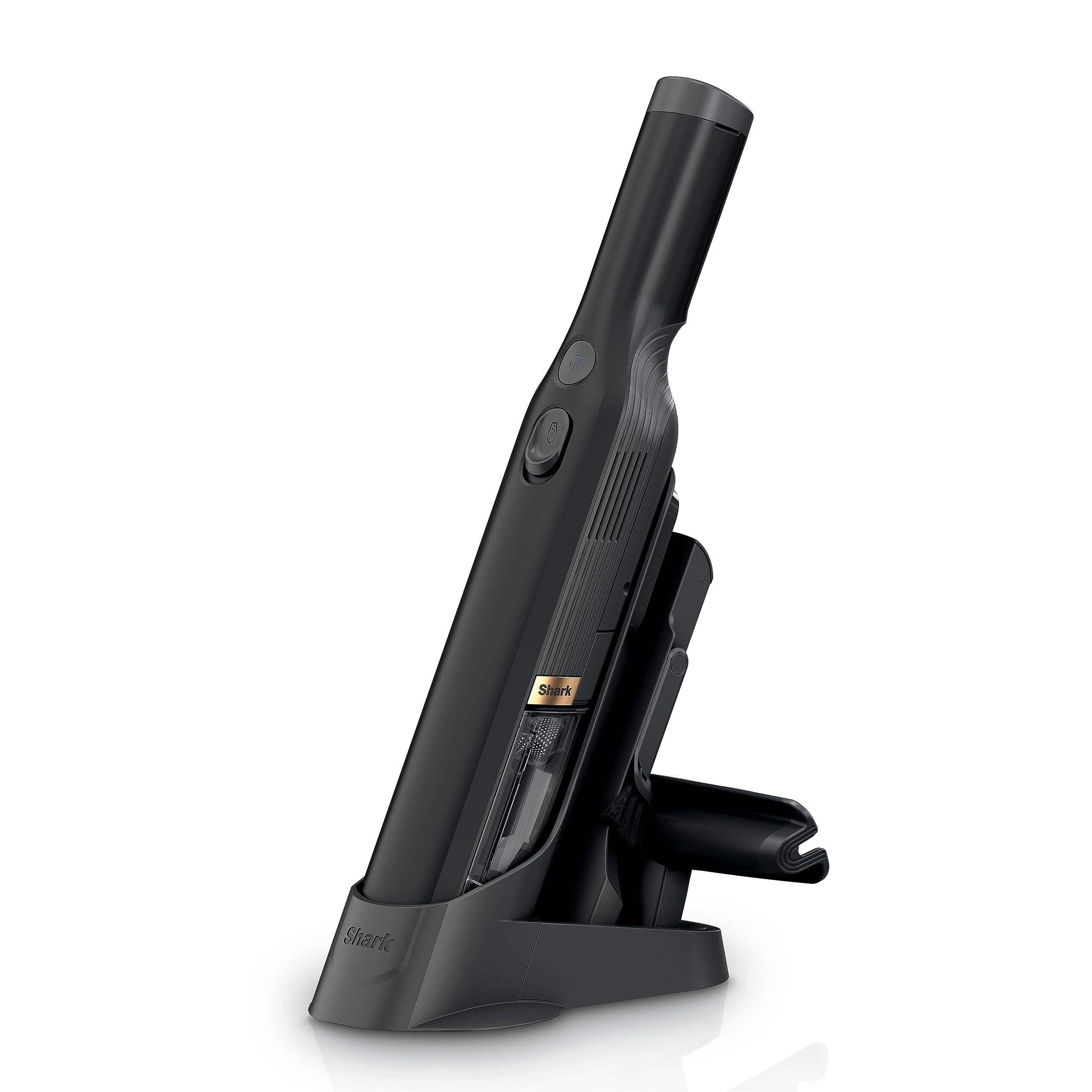 2478462fd9911fc4423563fe86a44450fb4e0e3e1b77ea5ef7707e1d5e849b47.jpg Shark WV201BK Wandvac Cordless Hand VAC, Lightweight & Portable at 1.4 lbs. with Powerful Suction, Charging Dock, One-Touch Empty for Car & Home - Image 1