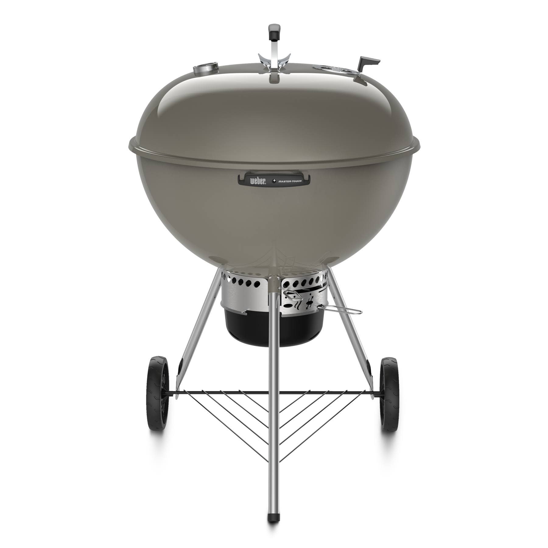 248143a373c53f8100da250b2bf2c97322282ed4cb654a36b85f327ff9bf6529.jpg Weber 26 in. Master -Touch Charcoal Grill Smoke - Image 1