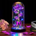 Valentines Day Gifts for Her Wife,Valentines Gifts for Mom Girlfriend Women,Valentine's Rose Flowers Birthday Gifts for Women, Valentine Presents