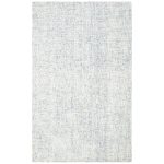 Rowe Handmade Ivory/Blue Rug Joss & Main Rug Size: Rectangle 6' x 9'