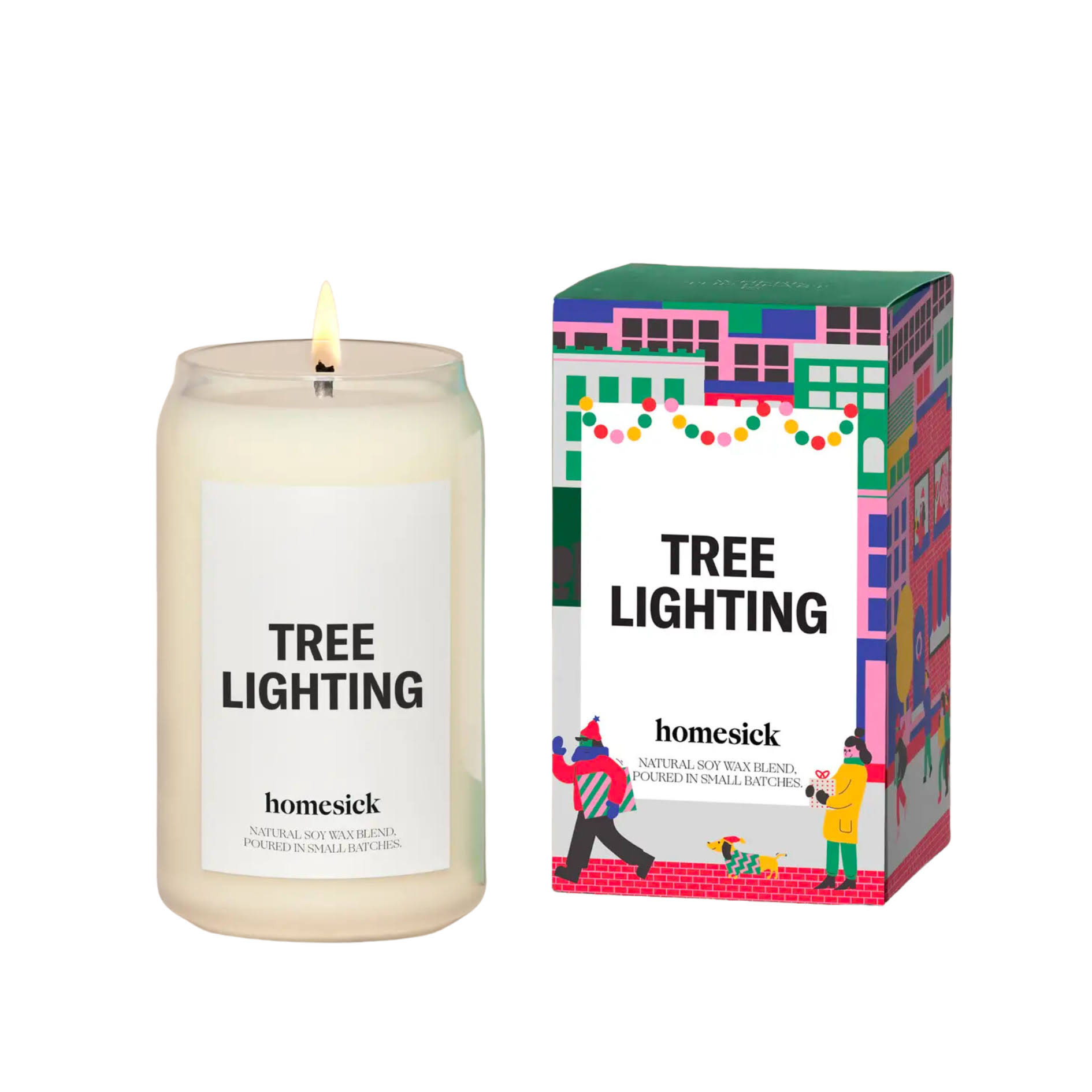 251c6cb5e1df371efc4cc40807e5c698848d61b66627d35e9aec380cf52c41f6.jpg Homesick Tree Lighting Candle - Image 1