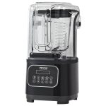 VEVOR Professional Blender with Shield, Commercial Countertop Blenders, 68 oz Jar Blender Combo, Stainless Steel 9 Speed & 5 Functions Blender, for