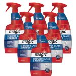 Magic 28 oz. Glass Cleaner Spray for Shower and Mirror (6-pack)