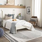 Corum Abstract Black/Ivory Area Rug Trent Austin Design Rug Size: Rectangle 4'3" x 5'7"