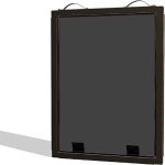 48 in. 48 in. Bronze Window Screen Frame Kit