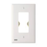 SnapPower GuideLight 2 Plus Outlet Wall Plate White