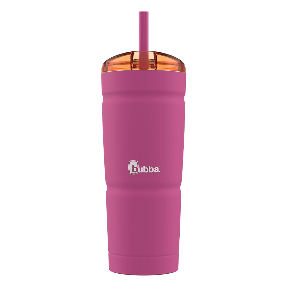 27072eedcbca5093373ddad17179400e381f72e7fef7da1728dbb4ab62619a2b.jpg Bubba 24 oz. Envy Stainless Steel Rubberized Tumbler - Dragon Fruit/Mango - Image 1