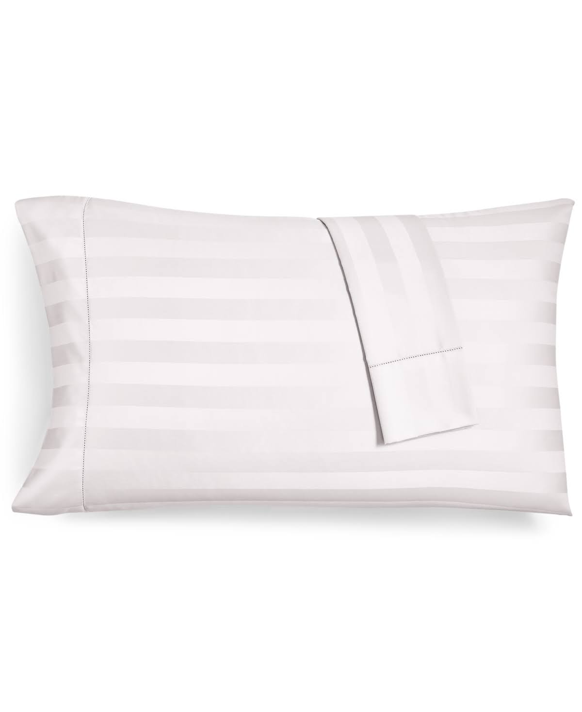 276cba32f051c859eb93235e0d4d0775b1eaf7aa3205ba0a6a008cf7398ecfaf.jpg Charter Club Damask Stripe Standard Pillowcase Set, 550 Thread Count 100% Supima Cotton, Created for Macy's - White - Image 1