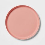 Pillowfort Kids' Plastic Dinner Plate - Coral Pink - 9.6 in