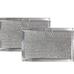2-Pack Air Filter Factory Replacement for GE WB06X10608 Microwave Oven 12-Layer Aluminum Grease Filter
