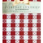 Newbridge Bistro Tavern Check Vinyl Flannel Backed Tablecloth - Cafe Checkered Indoor/Outdoor Vinyl Picnic, BBQ and Dining Tablecloth - 60�� x 84��
