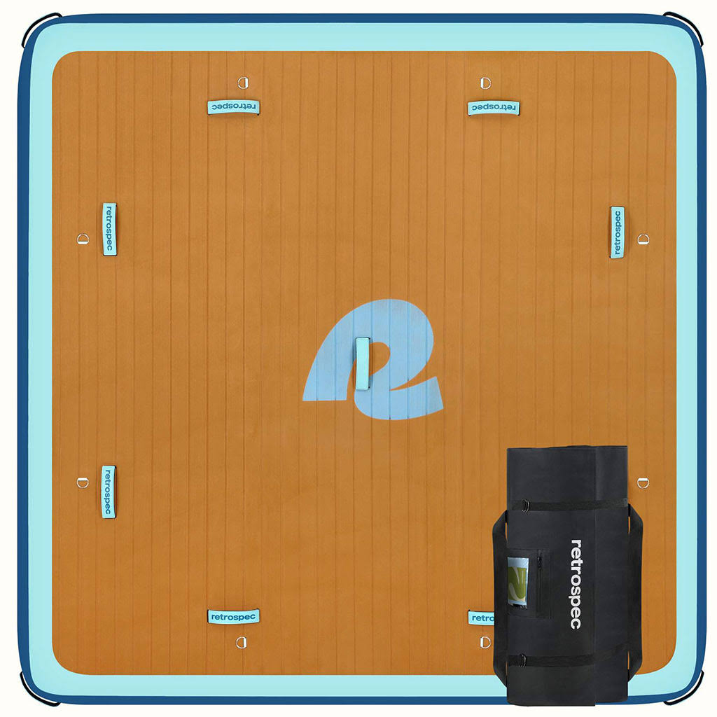 27f7e6e824849b1c6333fff0736d58744eda30169c33212b0d9a7b95cfcda4d0.jpg Retrospec Weekender Dock Inflatable Platform - Image 1