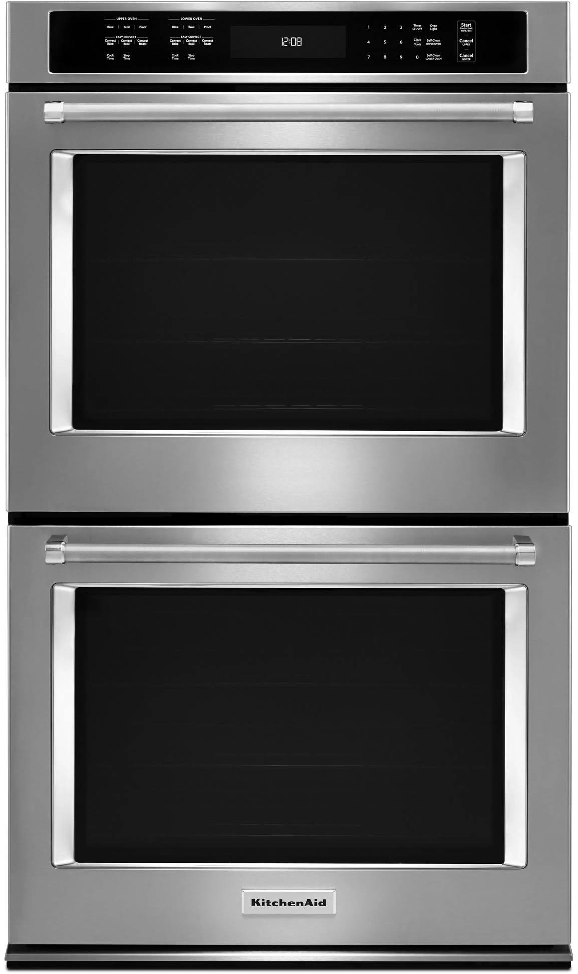 27f920013b1e2d9af50a36062432308b0917ea09fae8bc65fd844aac508ac58b.jpg KitchenAid 30" Stainless Convection Double Wall Oven - Image 1