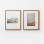 Open Box (Set of 2) 16" x 20" Glass Textbook Photo Frames - Threshold Designed with Studio McGee