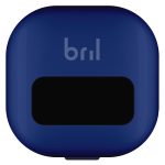 Bril UV-C Toothbrush Sanitizer Portable Sterilizer Cover Holder and Case for Any Size Toothbrush Navy