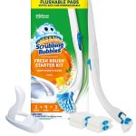Scrubbing Bubbles Fresh Brush Starter Kit, Citrus, Toilet Cleaning System