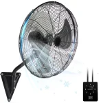 WARMLREC 18In Wall Mount Fan. 120�� Oscillating Fan