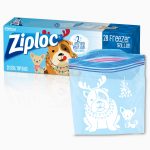 Ziploc Seal Top Bags, Freezer, Gallon - 28 bags