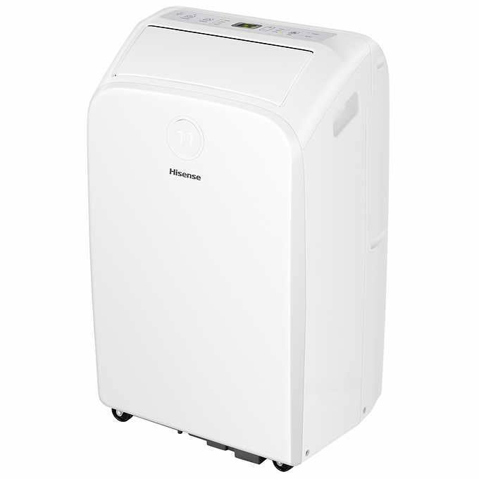 288210830ed9614c9dc812965423db4564c578c245f909aab7b49276efbcf614.jpg Hisense AP0821CR1W 8000-BTU Doe 115-Volt White Portable Air Conditioner - Image 1