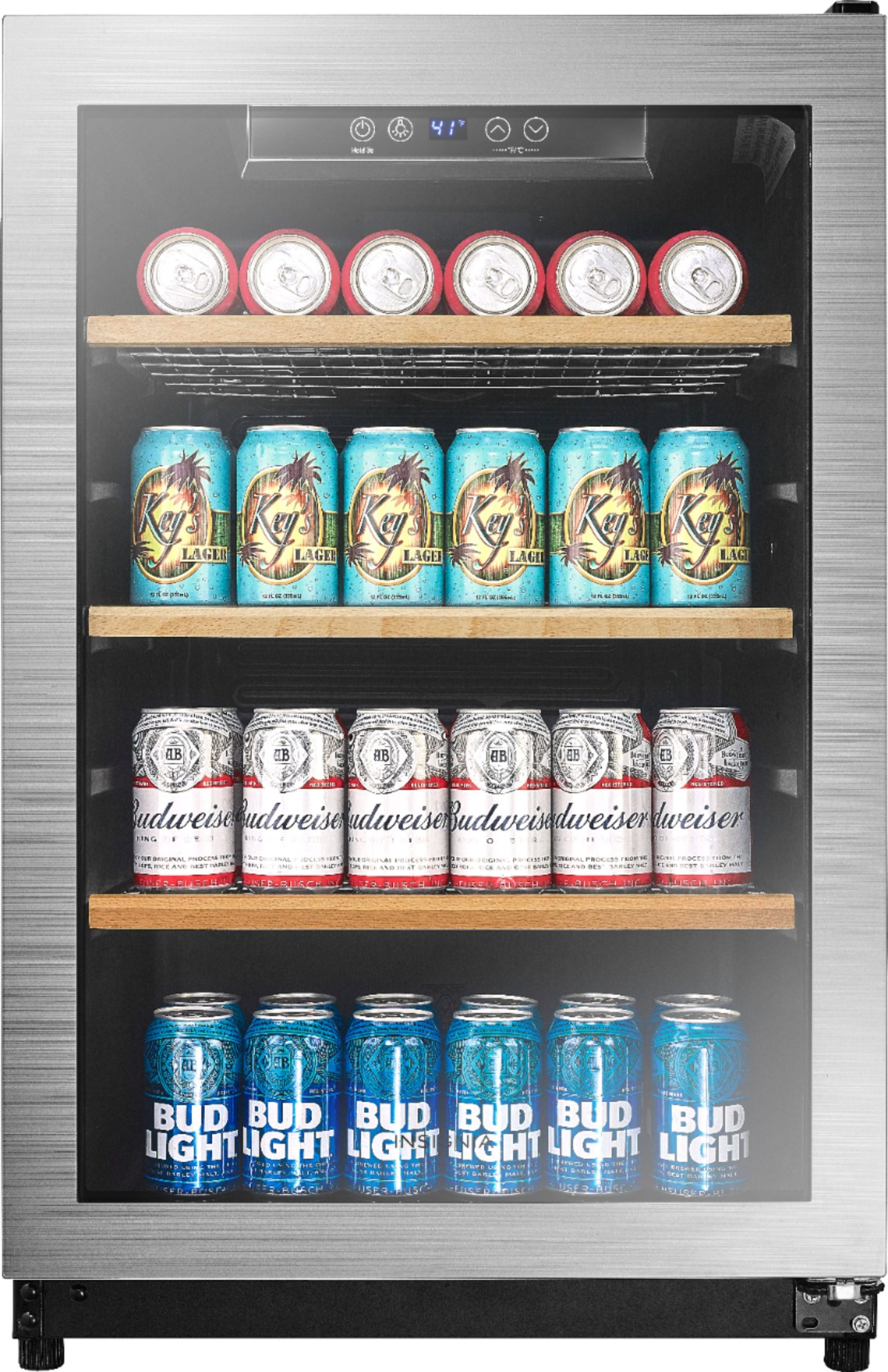 2884a9169efe2723dbb83a90897520b240e0f643320d6aa63cf7dab4c62cdb17.jpg Insignia - 130-Can Beverage Cooler - Image 1
