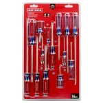 Craftsman Screwdriver Set, Slotted & Phillips, 14 - Piece (CMHT65045)