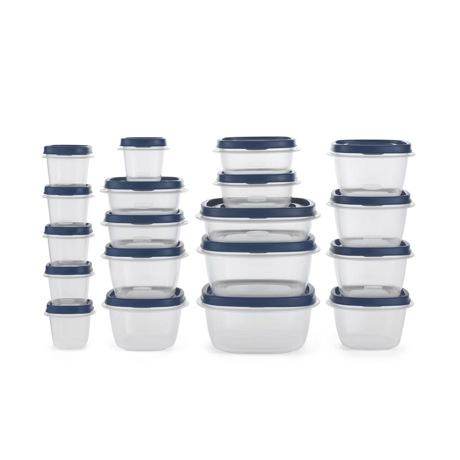 28b9974690981176c67b755b01607da7c6874a06b753c1a84e624960c4b646c1.jpg Rubbermaid Easy Find Lids Food Storage Container Set 36 PC - Image 1