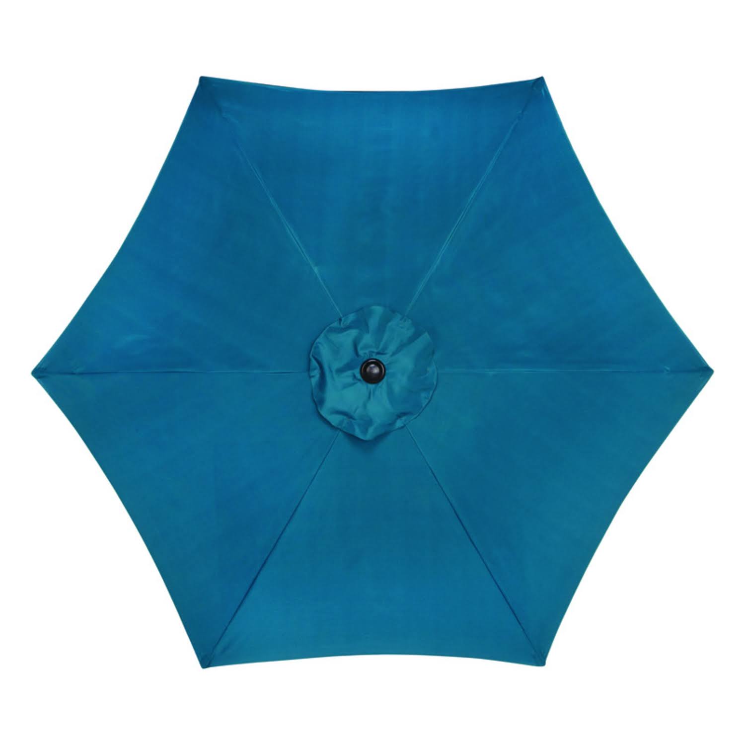 28c3aa8fea406afa6a578b981ae5a0083cd8a7d2edbce924cecc62a9f2374870.jpg Living Accents 9' Ocean Blue Market Umbrella - Image 1