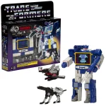 Transformers Toys Retro 40th Anniversary Soundwave, Laserbeak, & Ravage Action Figures