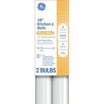 GE 32W T8 Kitchen & Bath Bulb - 2 Pk.