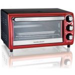 Hamilton Beach 4-Slice Toaster Oven - Red