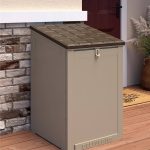 Cosco 88333BTN1E Outdoor Living BoxGuard , Large Lockable Package Delivery and Storage Box, 6.3 Cubic Feet, Tan