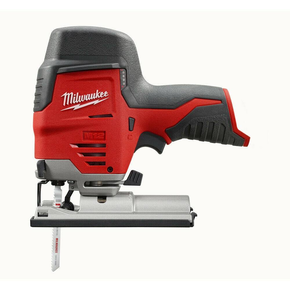 294bc256e2c5d3ff8746146a7fd8b6b33fee53fab87ef78269da0f0afb0bf55d.jpg Milwaukee M12 Cordless High Performance Jig Saw Reconditioned (Bare Tool) - 2445-80 - Image 1